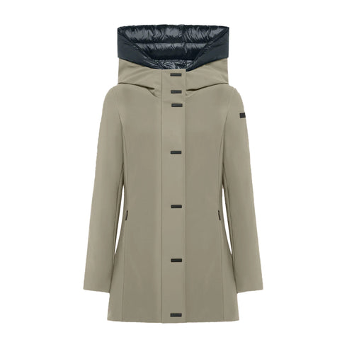 RRD Parka medio Parka Donna Winter Montgomery Beige A24 - RRDW24505 - 84 - 42 - Francavilla Moda